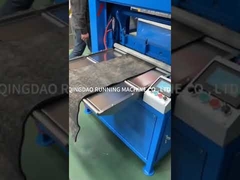 Máquina para cortar bandas de caucho