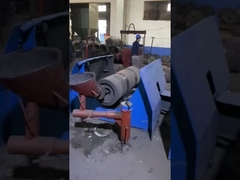 rouleaux de mélange, atelier de traitement du rotor du malaxeur